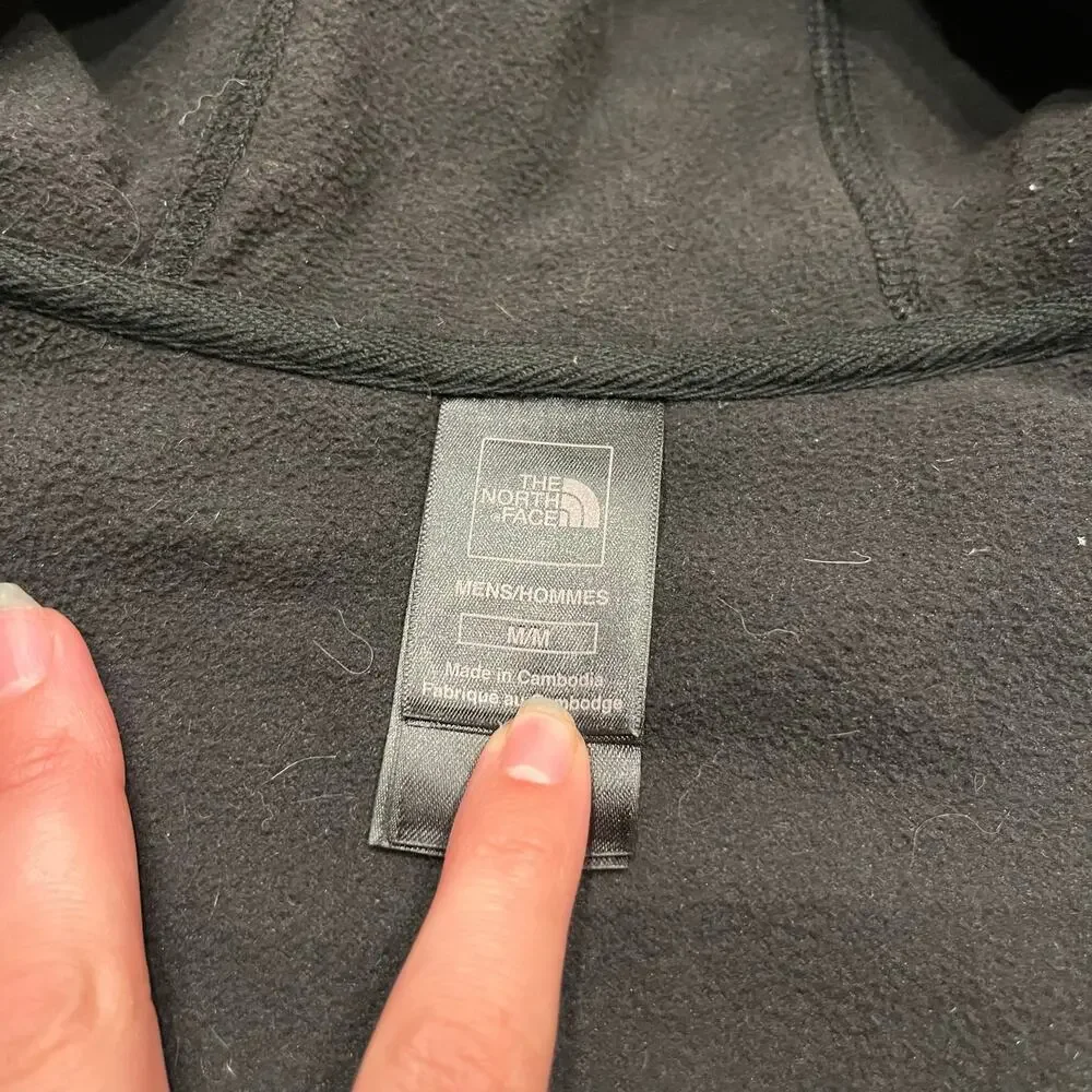 The North Face Rivington Full Zip Hooded Jacket M Gray Gorpcore Outdoor Hike